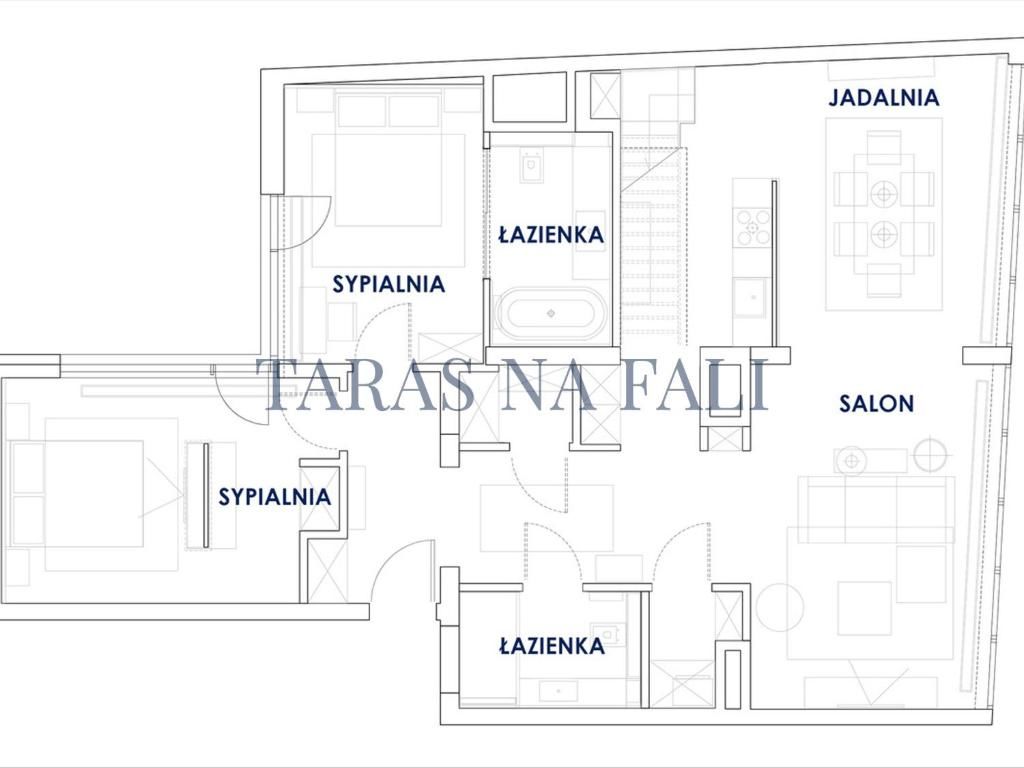 Апартаменты Taras Na Fali Apartments Сопот-59