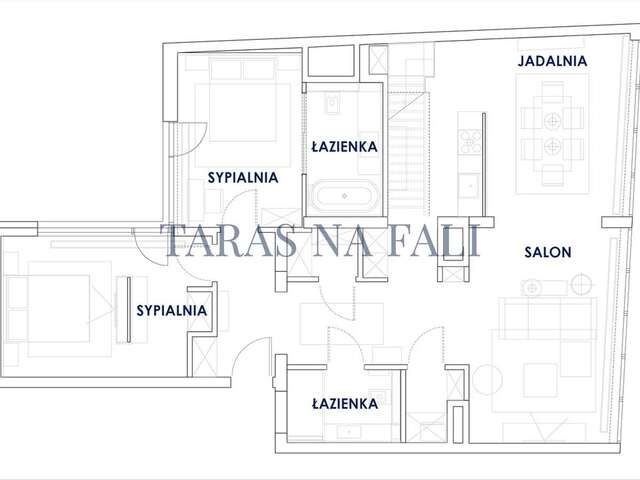 Апартаменты Taras Na Fali Apartments Сопот-19