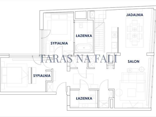 Апартаменты Taras Na Fali Apartments Сопот-58